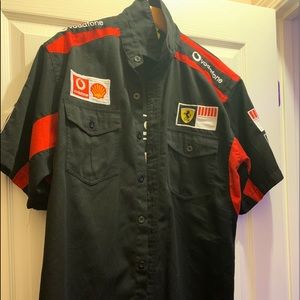 Vintage Ferrari X Marlboro Pit Crew Member Shirt